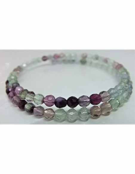 Bracelet fluorine jonc