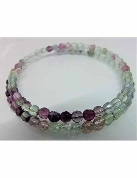 Bracelet fluorine jonc