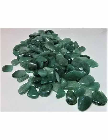 Aventurine verte polie 3 a 5g.