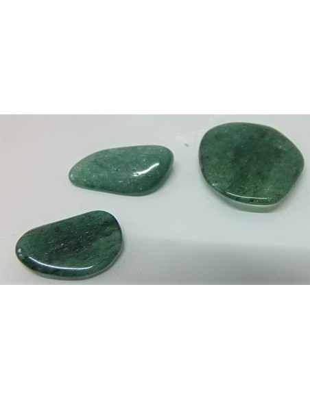 Aventurine verte polie 3 a 5g.