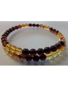 Bracelet ambre 4mm 3 couleurs