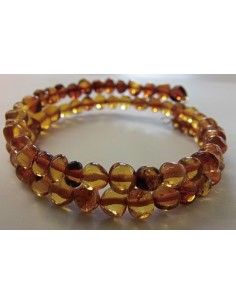 Ambre 6mm Bracelet style jonc
