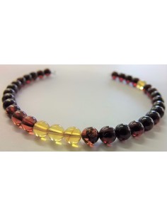 Bracelet ambre jonc 2