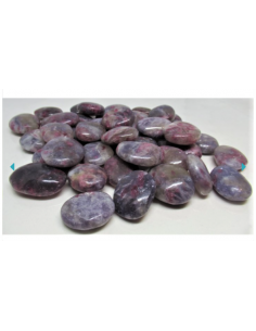 Tourmaline violette, tourmaline mauve polie
