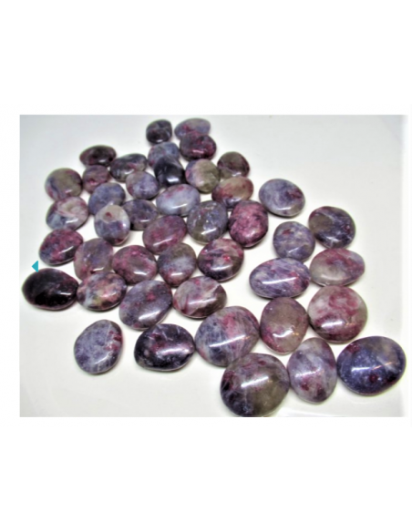 Tourmaline violette, tourmaline mauve polie