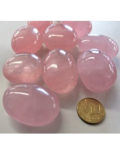 Quartz rose etoile galet
