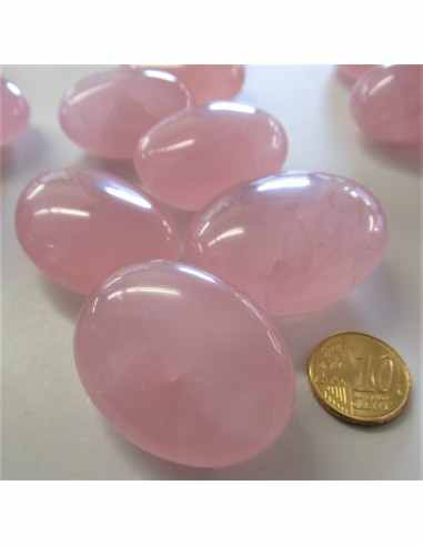 Quartz rose etoile galet