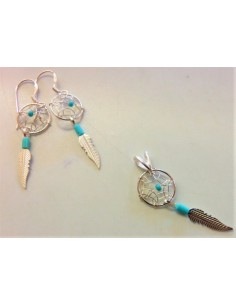 Parure turquoise rattrape reves