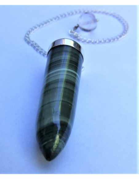 Pendule malachite monte en argent