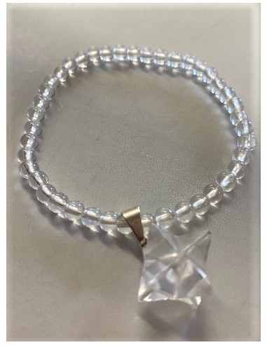 Bracelet Merkaba quartz