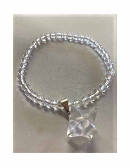 Bracelet Merkaba quartz