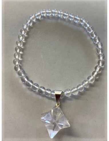 Bracelet Merkaba quartz