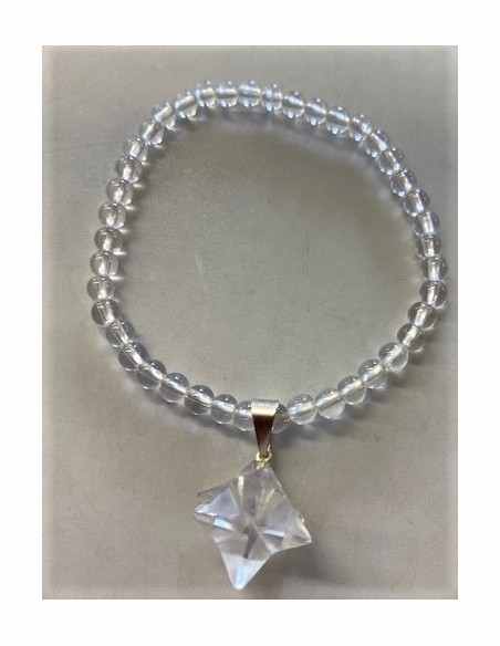 Bracelet Merkaba quartz