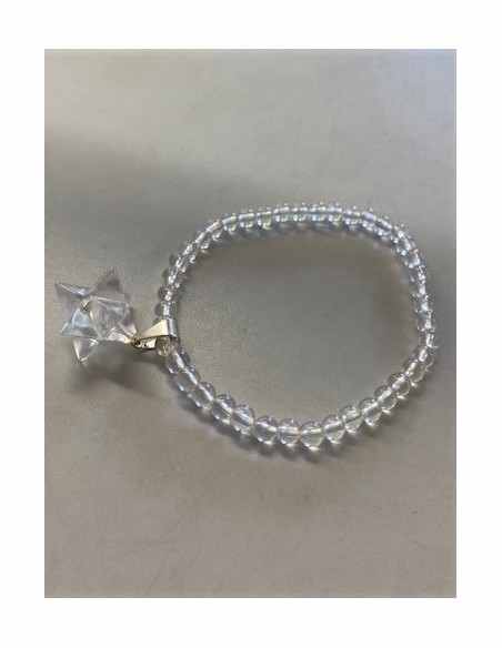 Bracelet Merkaba quartz