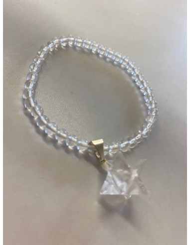 Bracelet Merkaba quartz
