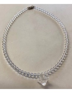 Collier Merkaba quartz 2