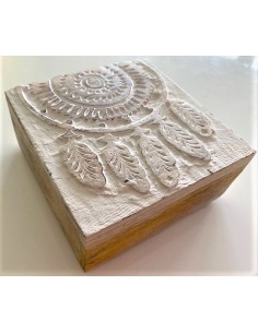 Boite en bois rattrape reves