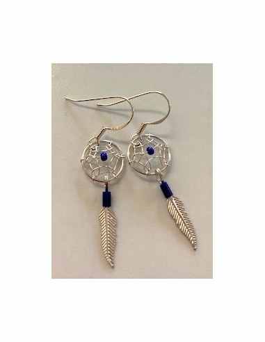 Boucles rattrape reves lapis lazuli