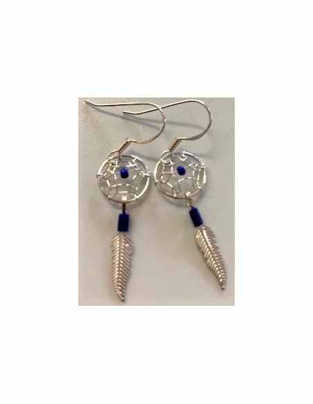 Boucles rattrape reves lapis lazuli