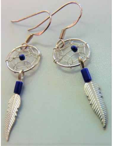 Boucles rattrape reves lapis lazuli