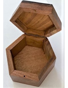 Boite bois hexaedre 2