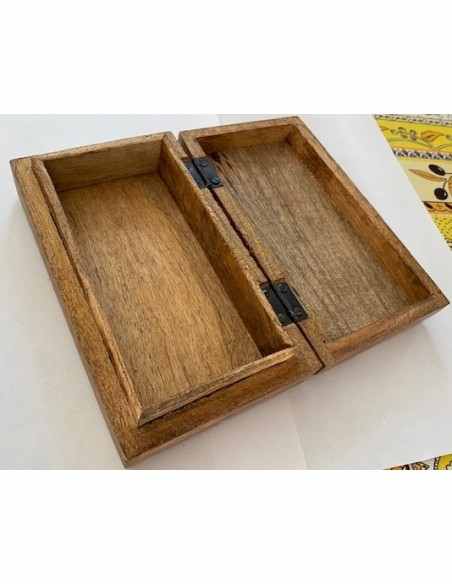 Boite bois rectangulaire 17,5cm