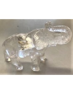 Eléphant en quartz