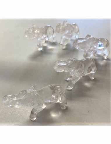 Eléphant en quartz