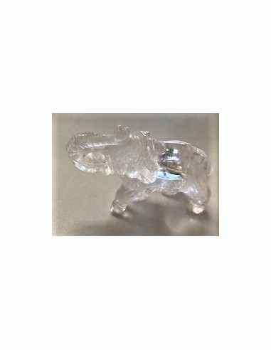 Eléphant en quartz