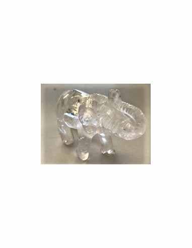 Eléphant en quartz