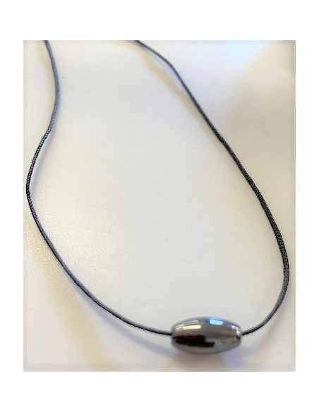 Magnétite petite pendentif argent