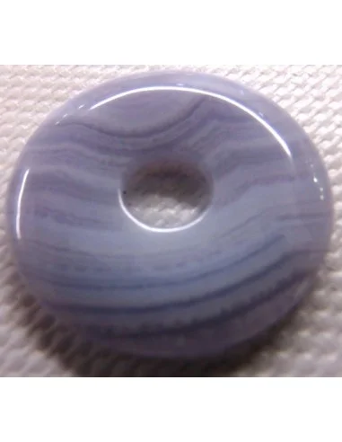 Calcedoine Bleue en donuts