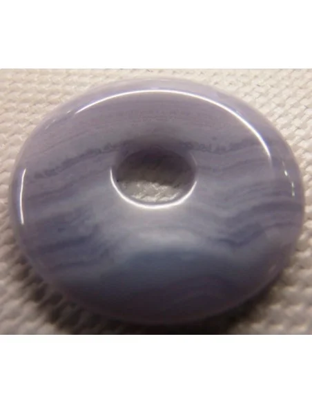 Calcedoine Bleue en donuts