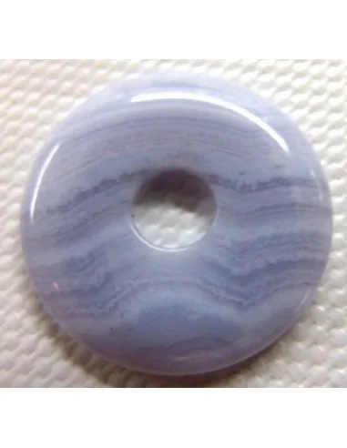 Calcedoine Bleue en donuts