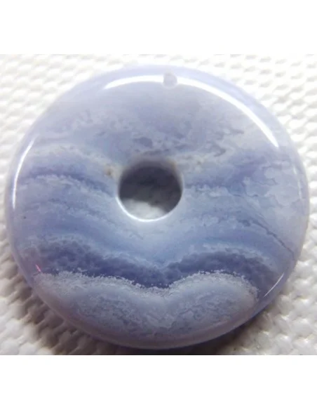 Calcedoine Bleue en donuts
