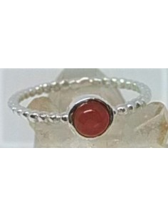 Bague cornaline argent 2