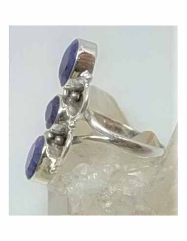 Bague saphir trois pierres