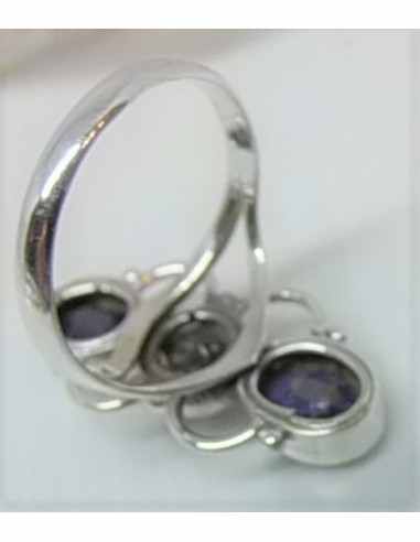 Bague saphir trois pierres