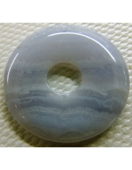 Calcedoine Bleue en donuts