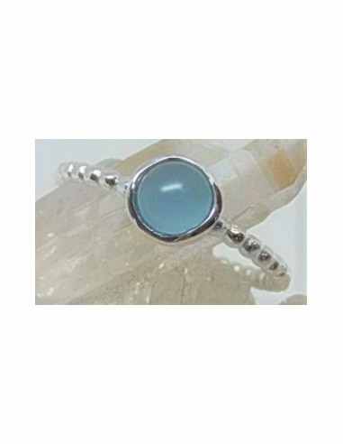 Bague pierre argent