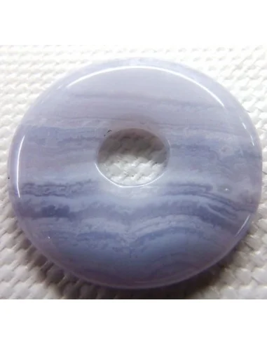 Calcedoine Bleue en donuts