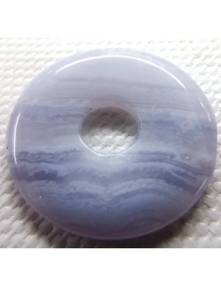 Calcedoine Bleue en donuts