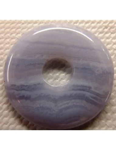 Calcedoine Bleue en donuts