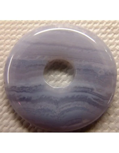 Calcedoine Bleue en donuts