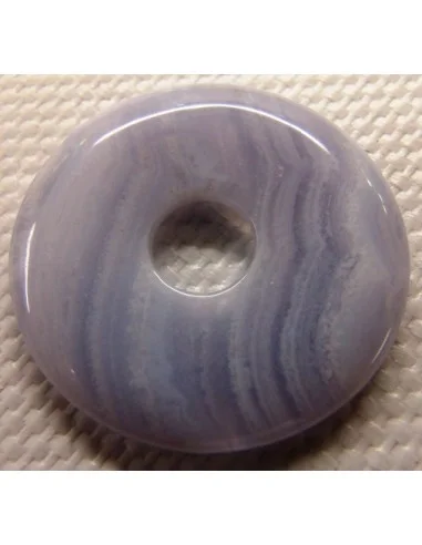 Calcedoine Bleue en donuts