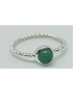 Bague pierre argent
