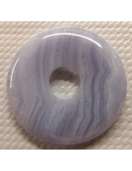 Calcedoine Bleue en donuts