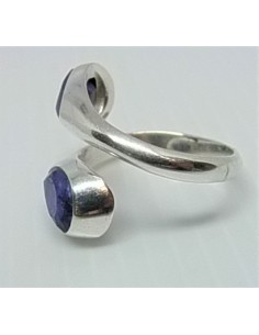 Bague deux saphirs 2