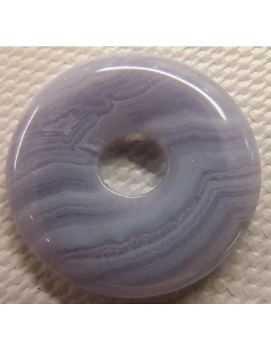 Calcedoine Bleue en donuts
