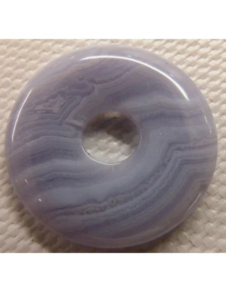 Calcedoine Bleue en donuts
